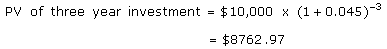 Future value