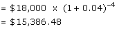 Present value